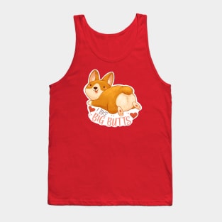 Corgi Butt 1 Tank Top